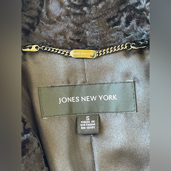 Jones New York Black Teddy Jacket - Picture 8 of 10